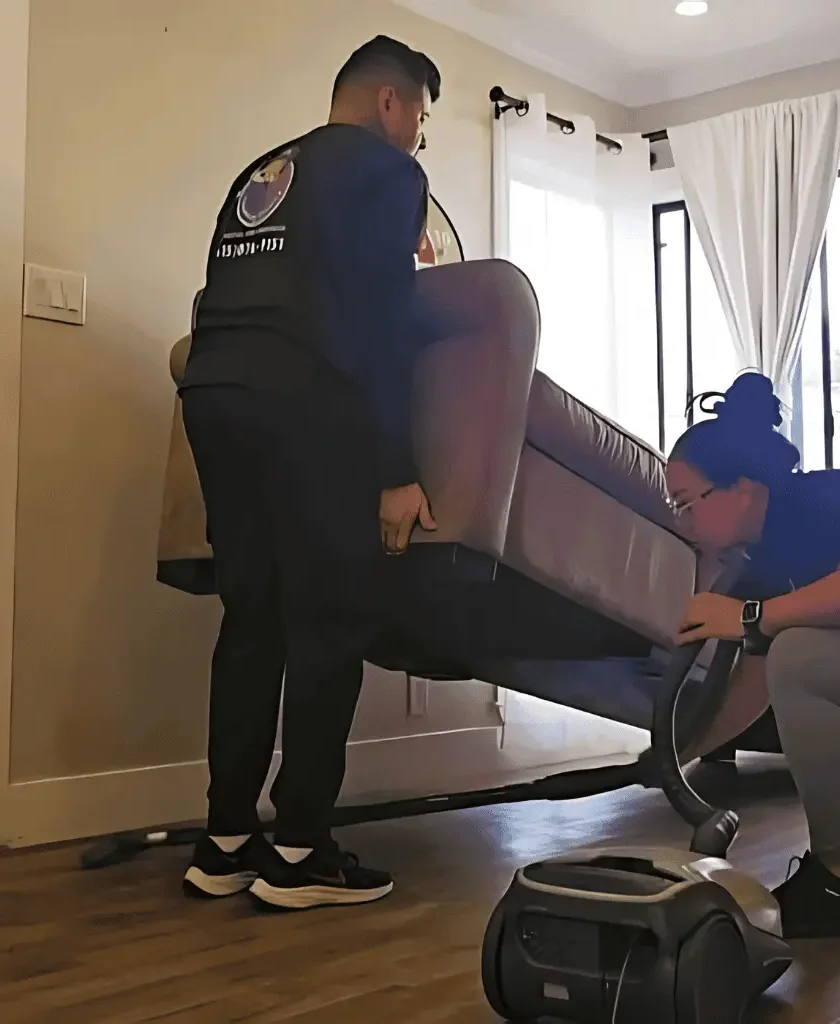 Move-in & Move-out Cleaning by Lisa Cleaning Service preparing a spotless kitchen